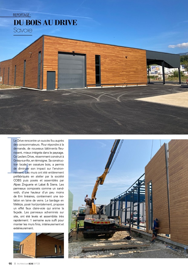 Architecture Bois Cobs Savoie 73